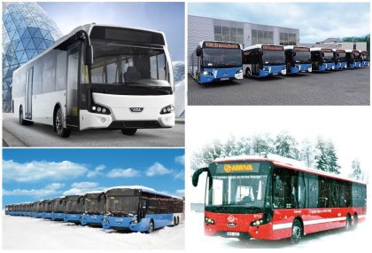 4 x VDL a Citea: 60 autobusů pro Rheinbahn v Německu, 77 pro Arrivu ve Švédsku,
