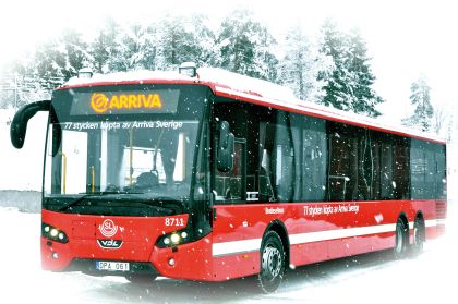 4 x VDL a Citea: 60 autobusů pro Rheinbahn v Německu, 77 pro Arrivu ve Švédsku,