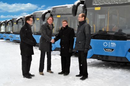 4 x VDL a Citea: 60 autobusů pro Rheinbahn v Německu, 77 pro Arrivu ve Švédsku,