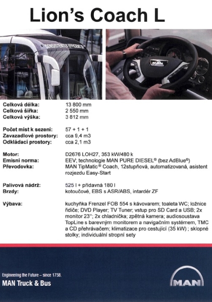 MAN Truck &amp; Bus CR ve spolupráci s BusLine zve na Holiday World 