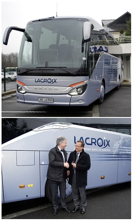 Setra za hranicemi výrobce: První Comfort Class 500 ve Francii