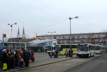 Návrat do Szegedu I.: Autobusy na autobusovém nádraží