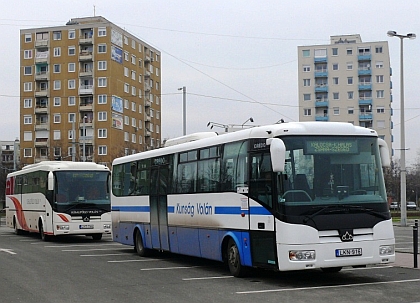 Návrat do Szegedu II.: Autobusy v městské a příměstské dopravě 