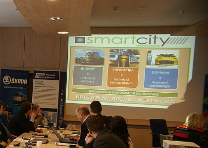 Smart City:  Zahajovací seminář proběhl 25.2.2013 v Plzni