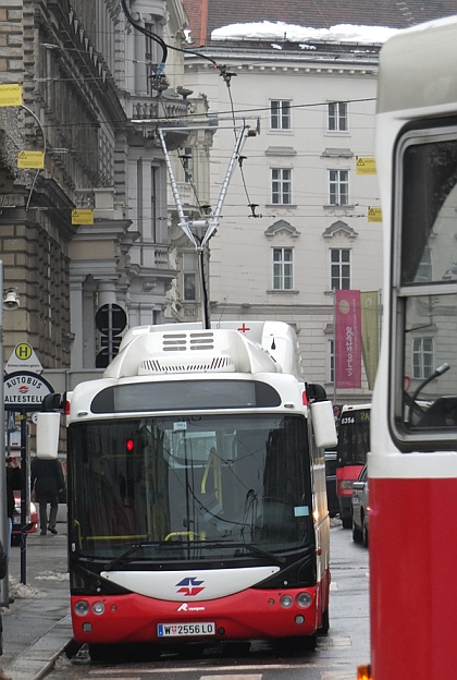 Malokapacitní elektrobusy Rampini/Siemens ve Vídni naživo