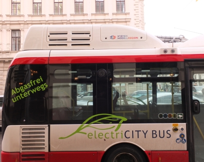 Malokapacitní elektrobusy Rampini/Siemens ve Vídni naživo