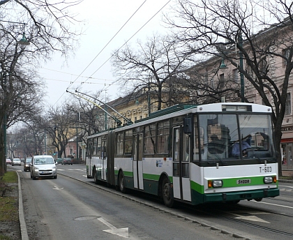 Návrat do Szegedu III.: Trolejbusy v depu i v ulicích