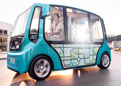 Rinspeed microMAX - the networked swarm car: vize budoucnosti v městské dopravě
