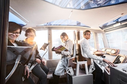 Rinspeed microMAX - the networked swarm car: vize budoucnosti v městské dopravě