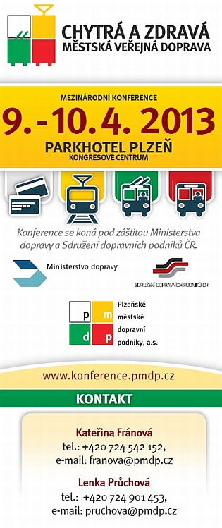 Za měsíc: Mezinárodní konference Chytrá a zdravá městská veřejná doprava