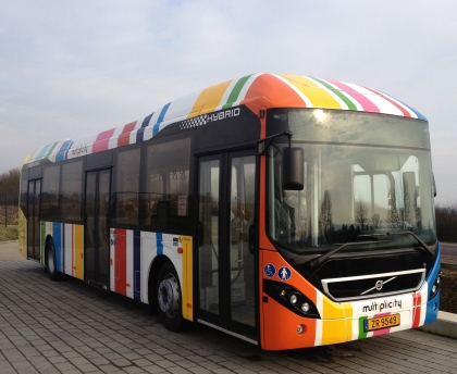 Hybridní autobusy Volvo 7900 pro Lucembursko 