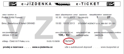 Dopravci v systému  AMSBUS stále více akceptují pouze kód e-jízdenky 