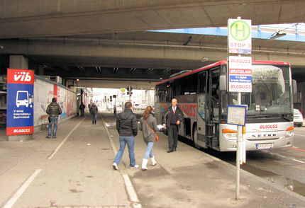 BUSportál SK: Vienna International Busterminal (VIB)