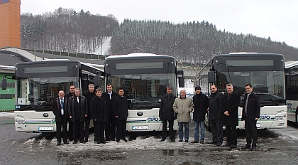 Prvních devět autobusů YUTONG v ČSAD Vsetín