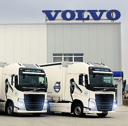Nové vozy Volvo FH jsou připraveny ve Volvo Truck Centrech