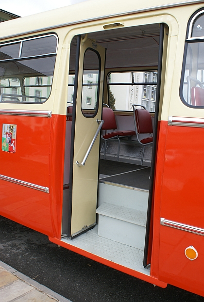 První veřejné představení plzeňského městského autobusu Škoda 706 RTO 