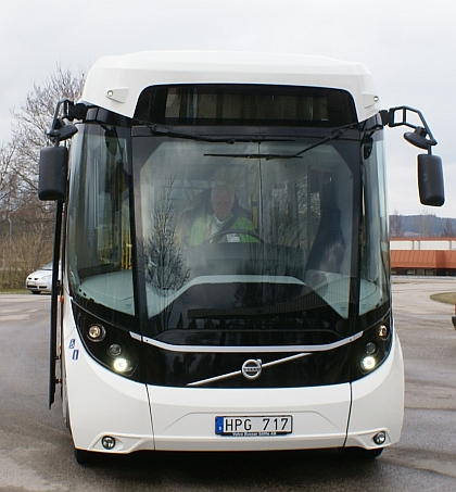 Na návštěvě ve Volvo Buses: Vozidlo vyvinuté v rámci EBSF zblízka