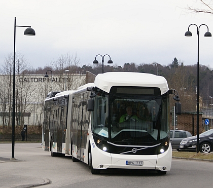 Na návštěvě ve Volvo Buses: Vozidlo vyvinuté v rámci EBSF zblízka