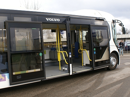 Na návštěvě ve Volvo Buses: Vozidlo vyvinuté v rámci EBSF zblízka