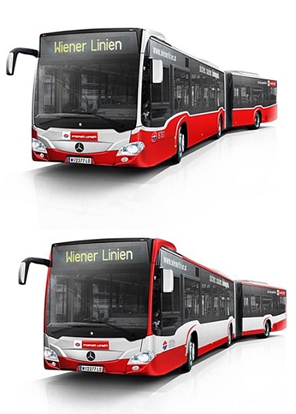217 autobusů Mercedes-Benz Citaro pro Wiener Linien