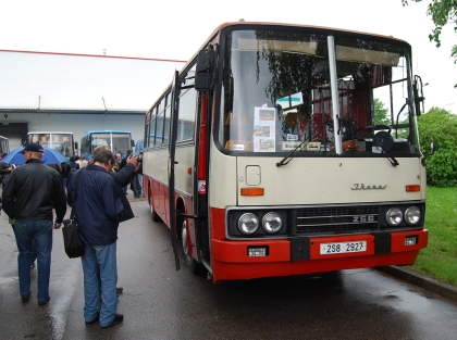 Z mezinárodního setkání autobusů Ikarus v Hartmannsdorfu 