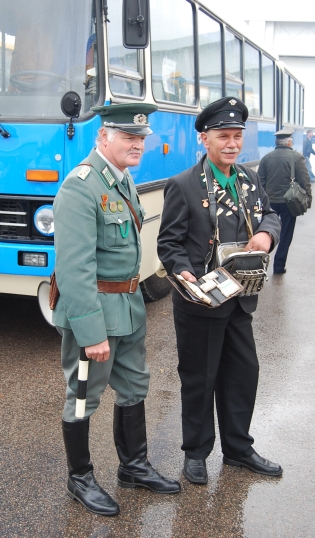 Z mezinárodního setkání autobusů Ikarus v Hartmannsdorfu 