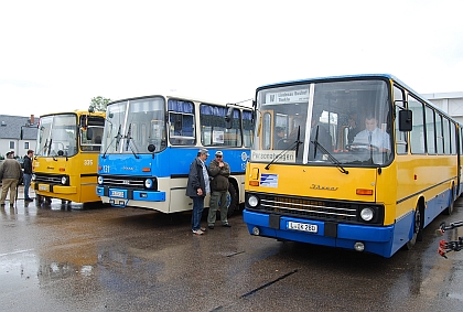 Z mezinárodního setkání autobusů Ikarus v Hartmannsdorfu 