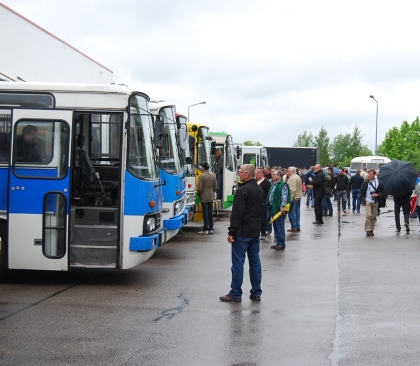 Z mezinárodního setkání autobusů Ikarus v Hartmannsdorfu 