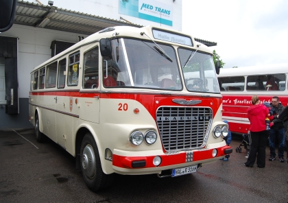 Z mezinárodního setkání autobusů Ikarus v Hartmannsdorfu 