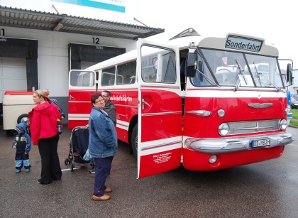 Z mezinárodního setkání autobusů Ikarus v Hartmannsdorfu 