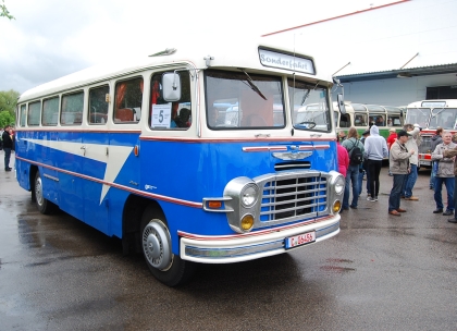 Z mezinárodního setkání autobusů Ikarus v Hartmannsdorfu 