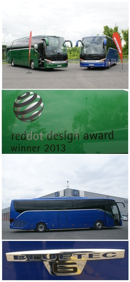 Pravděpodobně prvním zaregistrovaným autobusem EURO 6 v ČR je Setra S 515 HD