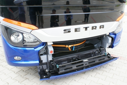 Pravděpodobně prvním zaregistrovaným autobusem EURO 6 v ČR je Setra S 515 HD