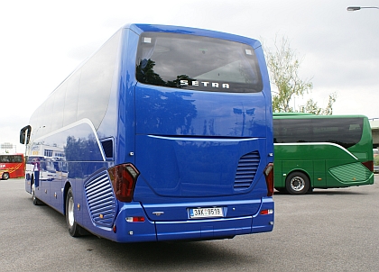 Pravděpodobně prvním zaregistrovaným autobusem EURO 6 v ČR je Setra S 515 HD