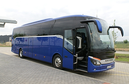 Pravděpodobně prvním zaregistrovaným autobusem EURO 6 v ČR je Setra S 515 HD