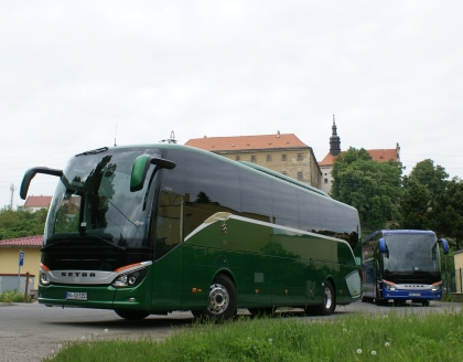 Pravděpodobně prvním zaregistrovaným autobusem EURO 6 v ČR je Setra S 515 HD