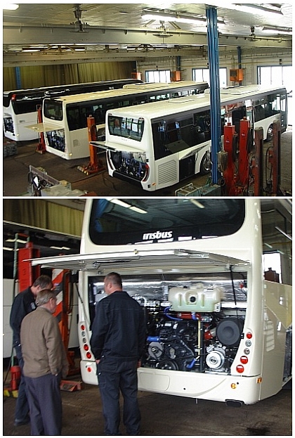 Nově zrekonstruované obchodní prostory TBS - Truck Bus Servis Telnice