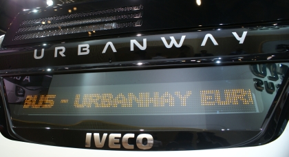 URBANWAY EURO 6: interiér, detaily a  informace o vozidle