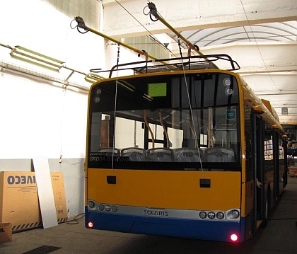 Na linkách DSZO ve Zlíně  premiéra  nového typu  trolejbusu Škoda 26 Tr Solaris 