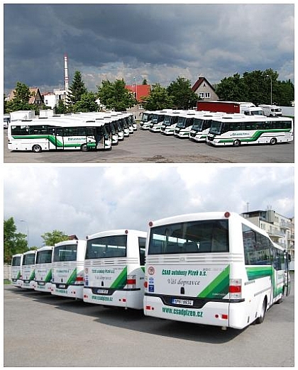 Nové autobusy u dopravce ČSAD autobusy Plzeň: 