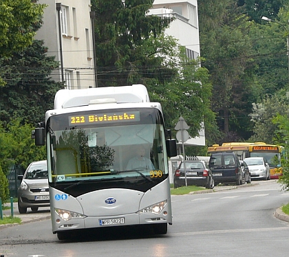 Elektrobus BYD - aktuální záběry a postřehy  z Varšavy