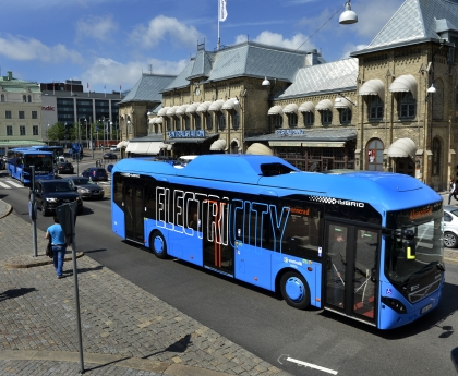 Volvo Buses avizuje projekt ELECTRICITY - tiché elektrobusy v Göteborgu