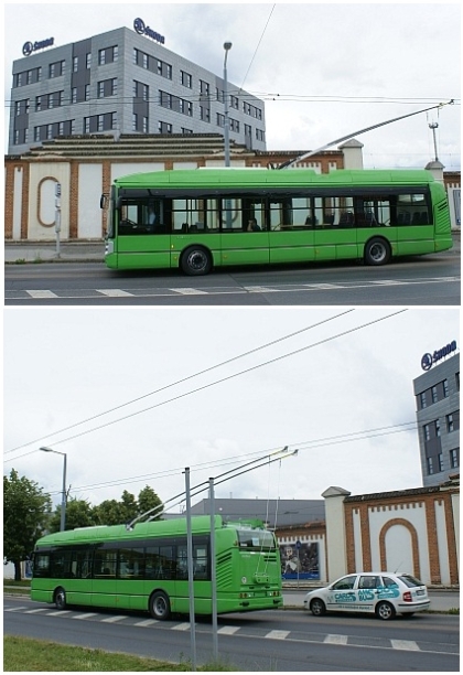 První Škoda 24 Tr Citelis pro Urgenč na testovací jízdě v Plzni
