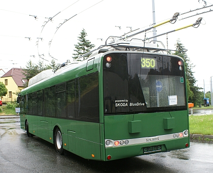 Další den s trolejbusy Škoda Electric: První 'Szeged' v hale