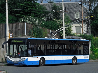 V Ostravě můžete potkat trolejbus v polské karosérii AMZ Kutno