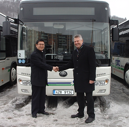 K autobusům YUTONG v ČSAD Vsetín