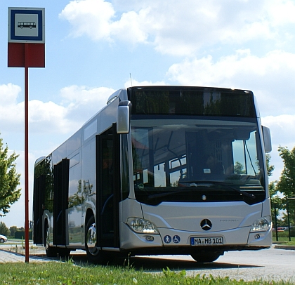 New Mercedes-Benz Citaro EURO 6 na krátké prezentaci v České republice