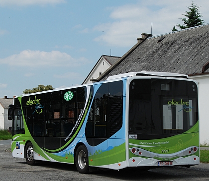 Polský elektrobus z AMZ Kutno v testovacím provozu v Ostravě