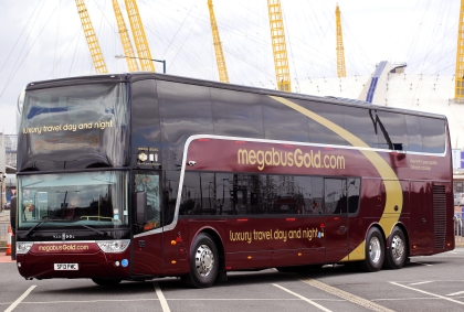 Deset unikátních vozidel Van Hool 'sleeper coach' pro skupinu Stagecoach