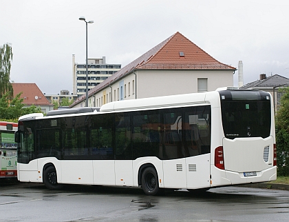 Z návštěvy VAG Norimberk: Autobusové dílny a depo